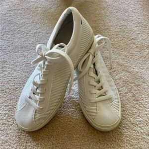 Rothy’s White Lace-Up Sneakers - Sz 7M